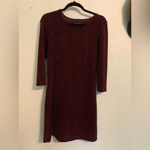 Dark plum dress. Size small.
